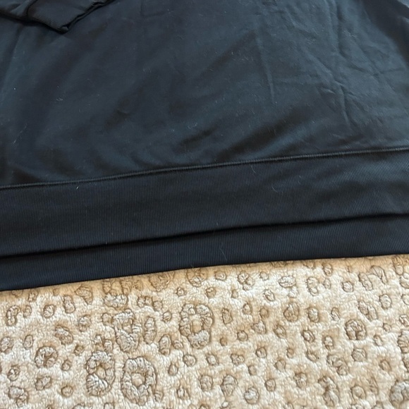 NWT Old Navy Plus Size XXL Black Crewneck Holiday Sweatshirt - Picture 4 of 8